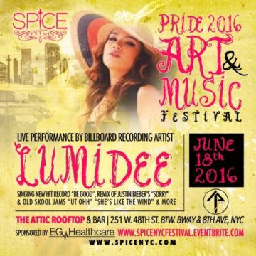 NYC 2016 Pride Art & Music Festival | June 18