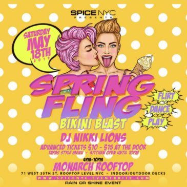 5-18-2019 | Spring Fling BIKINI BLAST Rooftop Dance Party